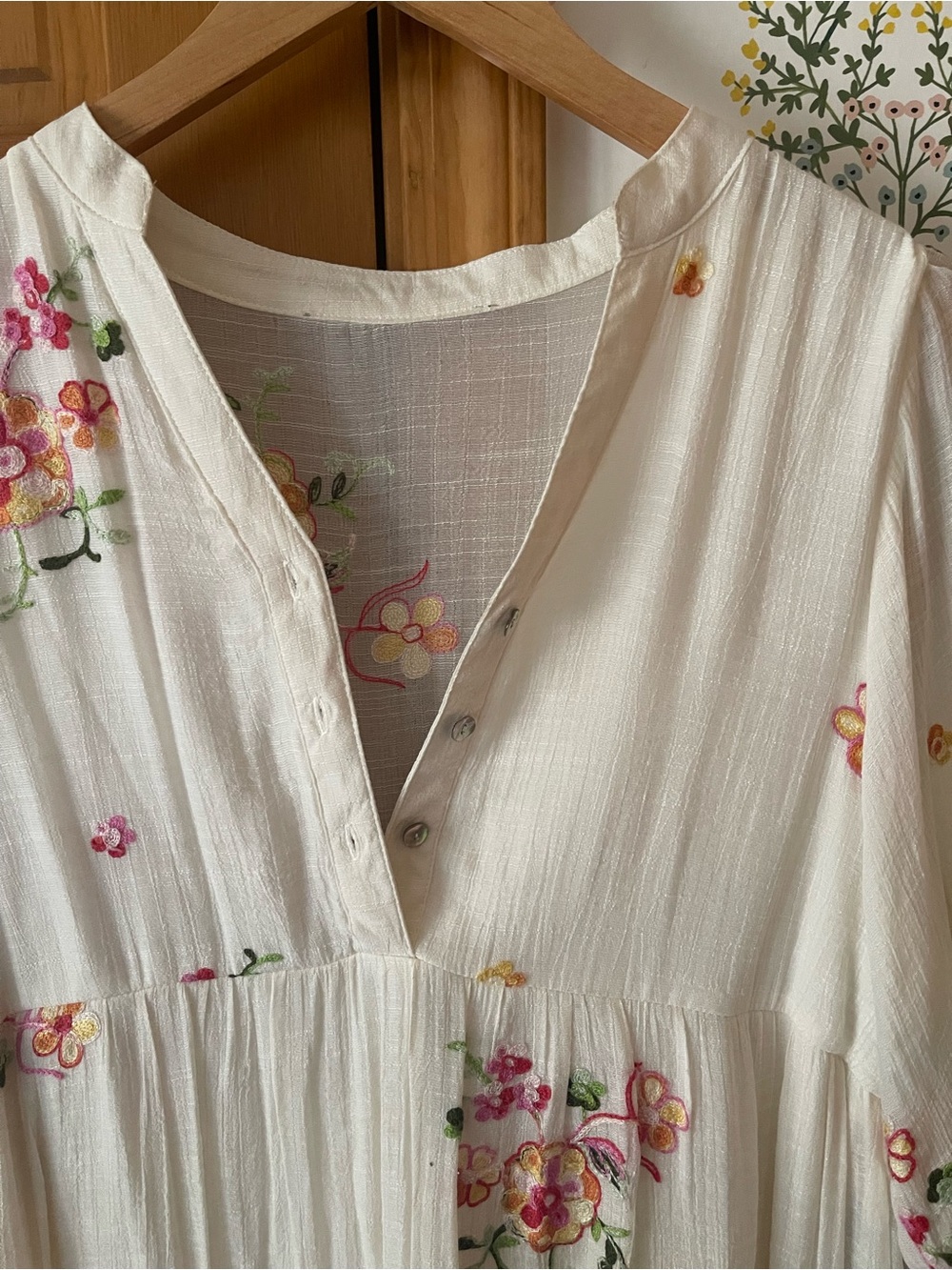 Floral Embroidered Dress - Picture 2 of 3